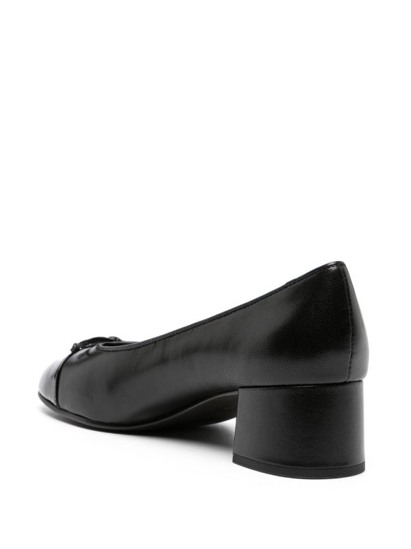 Browns Tory Burch Black 45 Leather Pumps | Browns Pumps