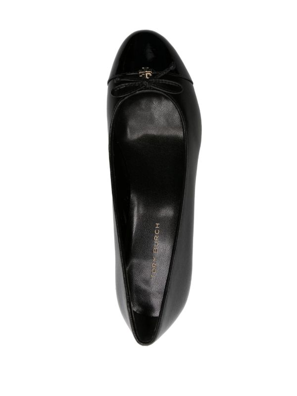 Browns Tory Burch Black 45 Leather Pumps | Browns Pumps