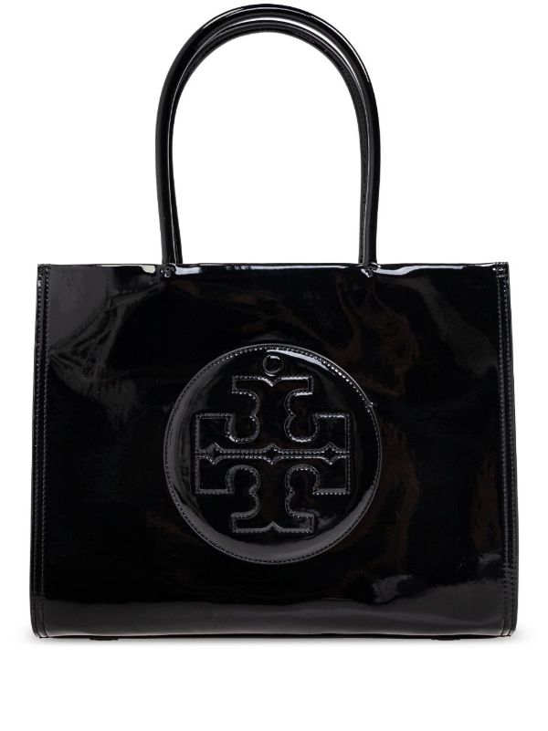 browns Tory Burch Black Ella Tote Bag | Browns Tote Bags