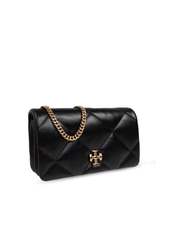 Browns Tory Burch Black Kira Clutch Bag | Browns Clutch Bags