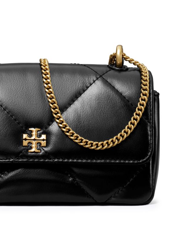 Browns Tory Burch Black Kira Diamond Quilt Shoulder Bag | Browns Shoulder Bags