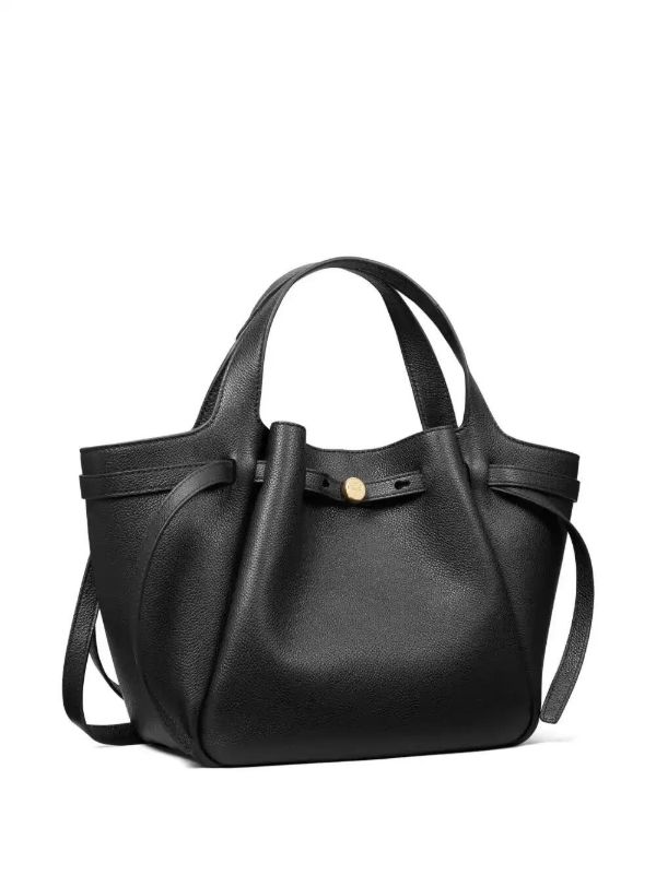 Browns Tory Burch Black Romy Bucket Bag | Browns Bucket Bags