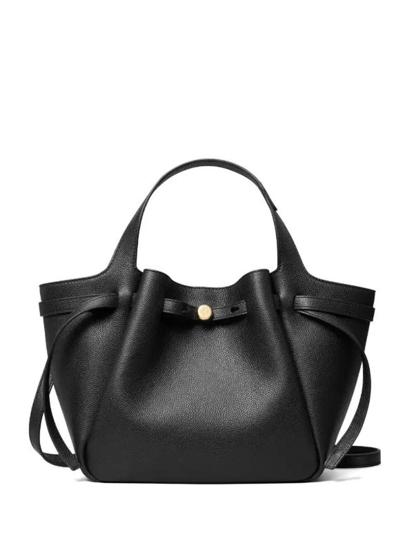 browns Tory Burch Black Romy Bucket Bag | Browns Bucket Bags