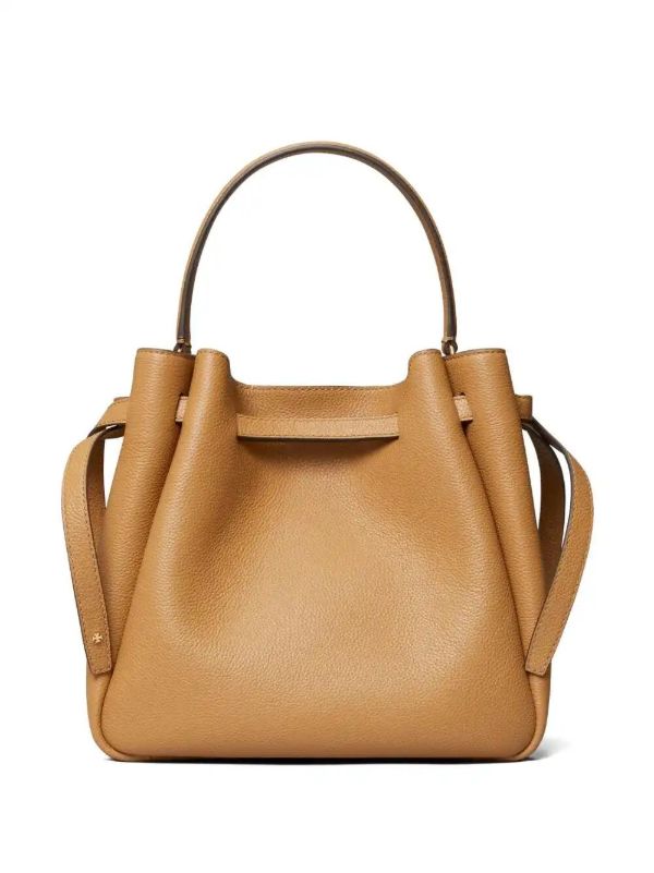 Browns Tory Burch Brown Romy Bucket Bag | Browns Bucket Bags