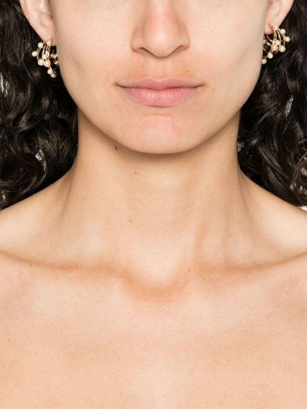 Browns Tory Burch Faux-pearl-embellished Earrings | Browns Earrings