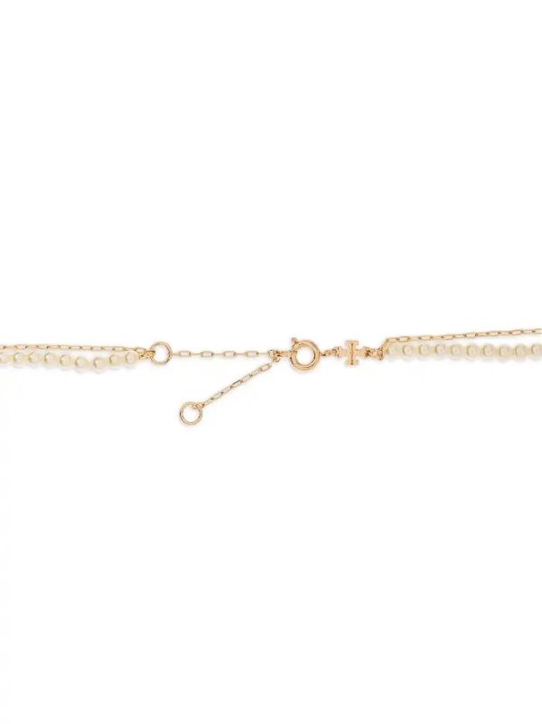 Browns Tory Burch Kira Layered Necklace | Browns Necklaces