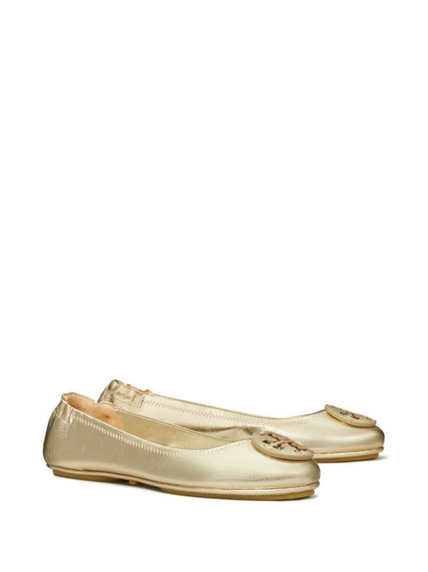 Browns Tory Burch Minnie Travel Ballet Flats | Browns Ballerina Shoes