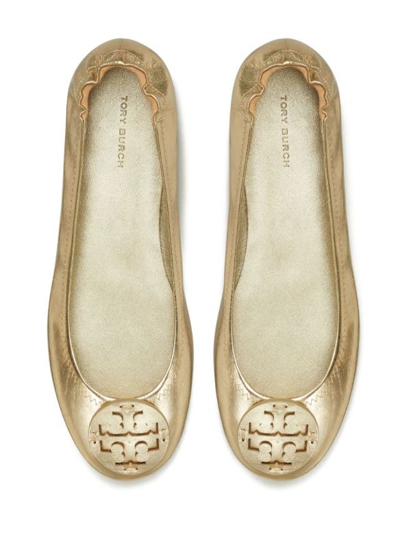 Browns Tory Burch Minnie Travel Ballet Flats | Browns Ballerina Shoes