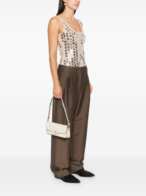 Browns Tory Burch Robinson Rectangular Shoulder Bag | Browns Shoulder Bags