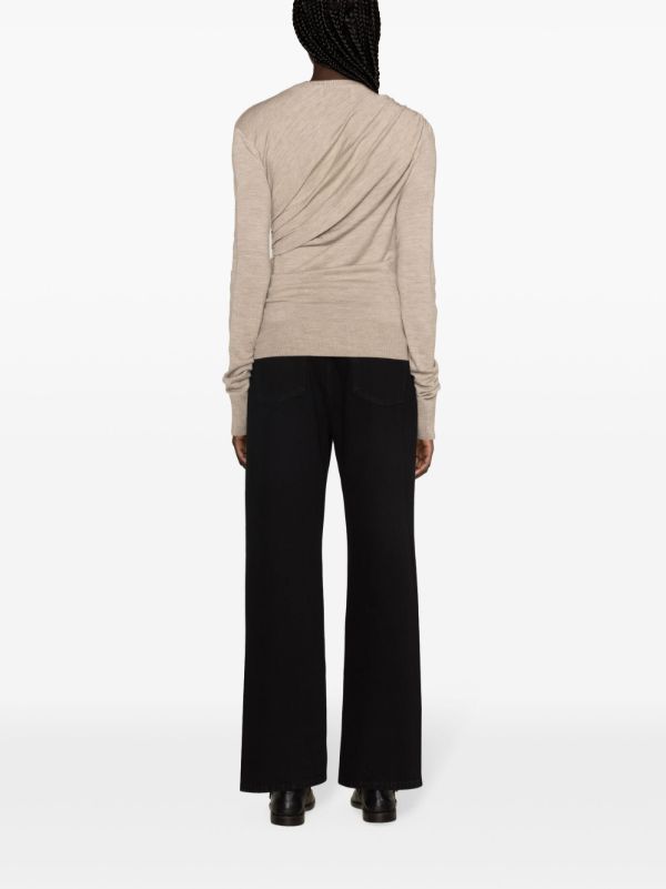 Browns TOVE Black Sade High-rise Straight-leg Jeans | Browns Straight-Leg Jeans