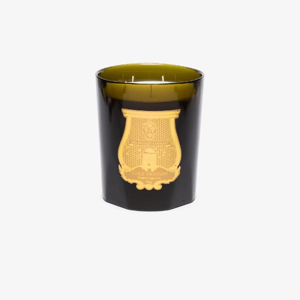 browns TRUDON green and white Ernesto great candle | Browns Candles