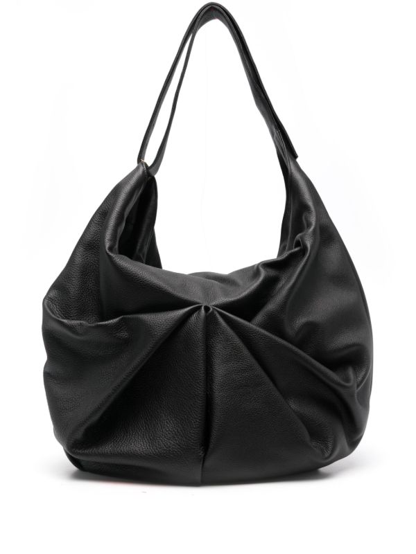 browns Tsatsas Black Sacar Leather Shoulder Bag | Browns Shoulder Bags