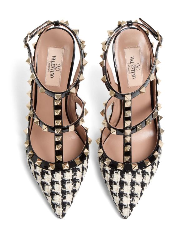 Browns Valentino Garavani 100mm Rockstud Pumps | Browns Pumps