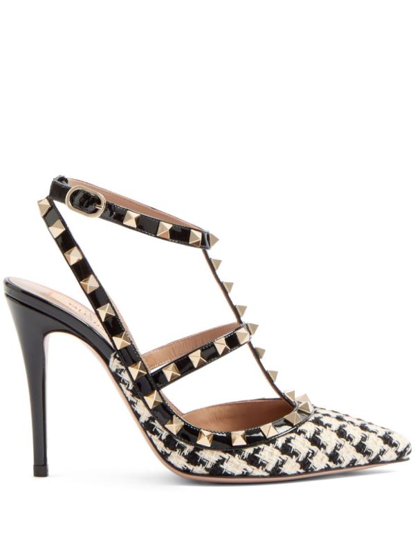 browns Valentino Garavani 100mm Rockstud Pumps | Browns Pumps