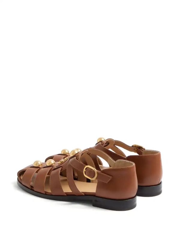 Browns Valentino Garavani 20mm VLogo Signature Fisherman Sandals | Browns Sandals