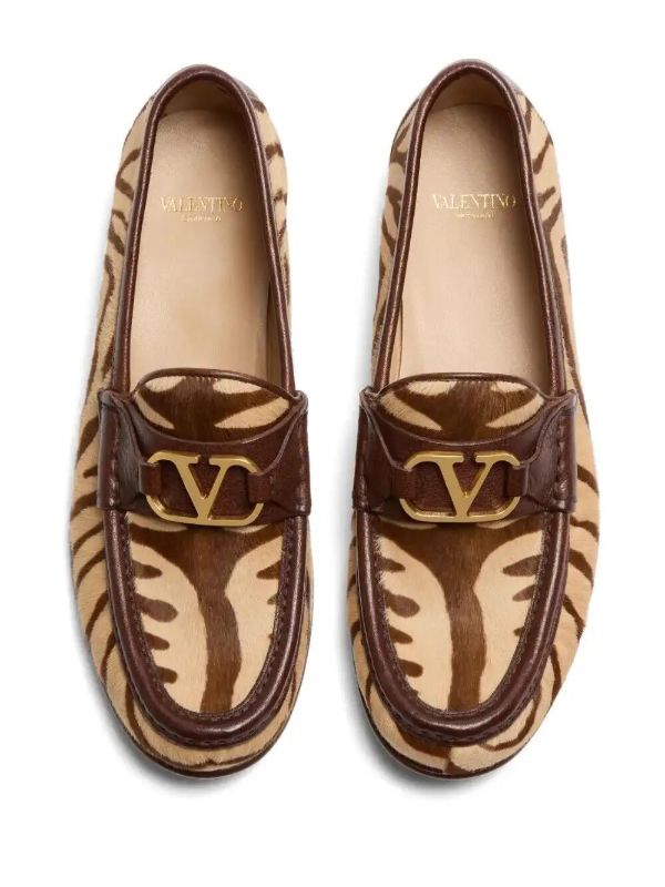 Browns Valentino Garavani 20mm VLogo Signature Loafers | Browns Loafers