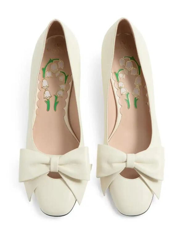 Browns Valentino Garavani 45mm Bowow Pumps | Browns Pumps
