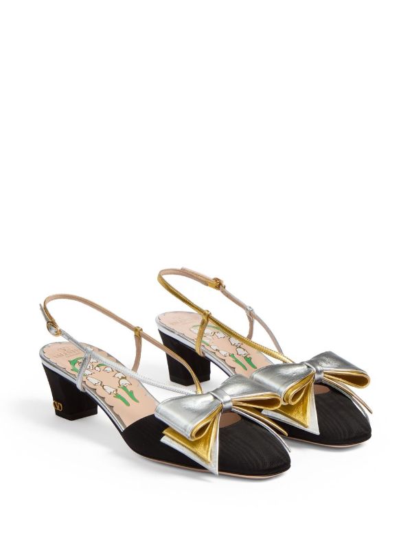 Browns Valentino Garavani 45mm Bowow Pumps | Browns Pumps