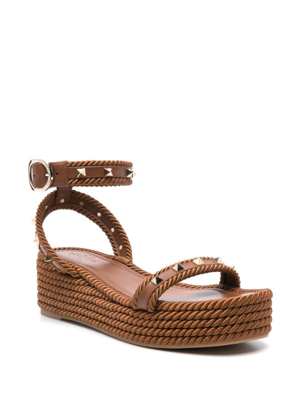 Browns Valentino Garavani 45mm Rockstud Espadrilles | Browns Espadrilles