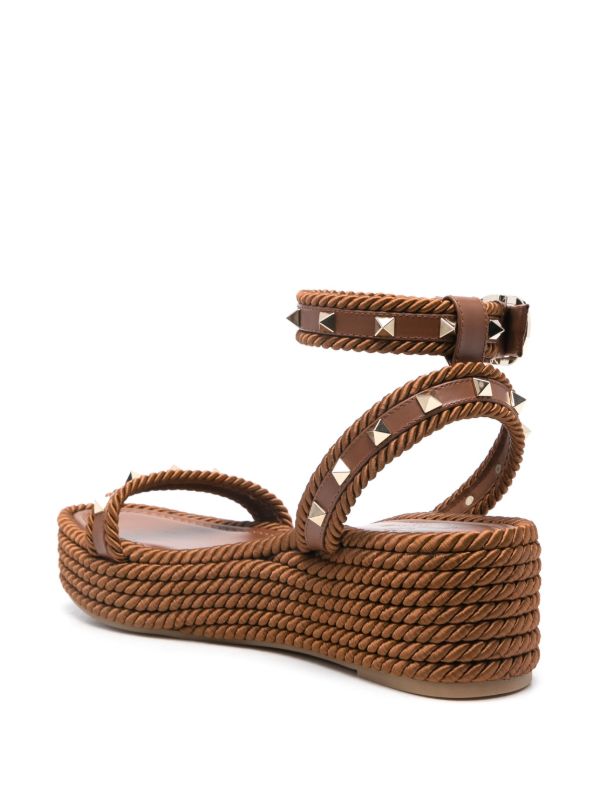 Browns Valentino Garavani 45mm Rockstud Espadrilles | Browns Espadrilles