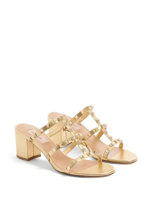 Browns Valentino Garavani 60mm Rockstud Sandals | Browns Mules