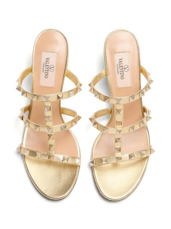 Browns Valentino Garavani 60mm Rockstud Sandals | Browns Mules