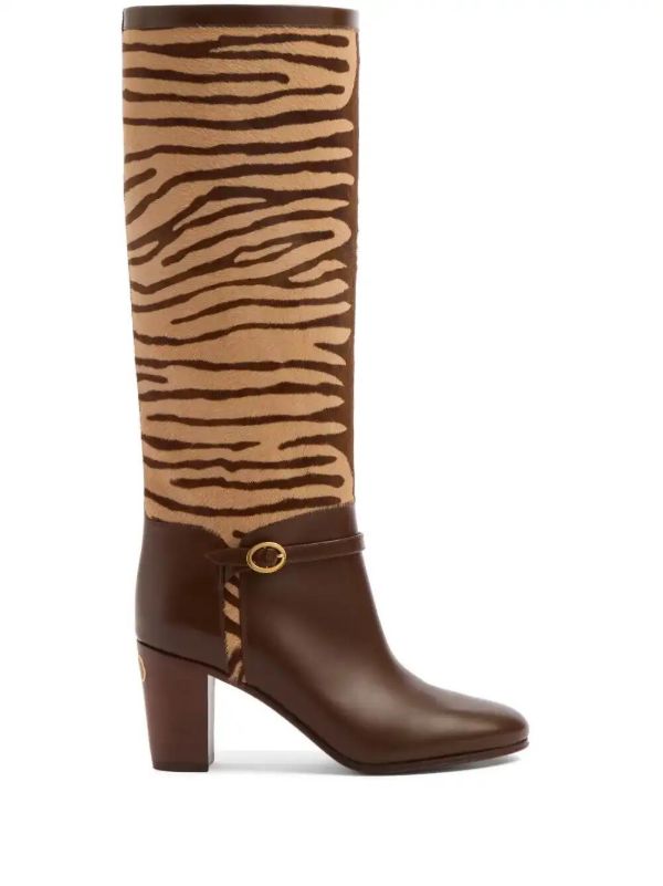 browns Valentino Garavani 75mm Pattie Boots | Browns Boots