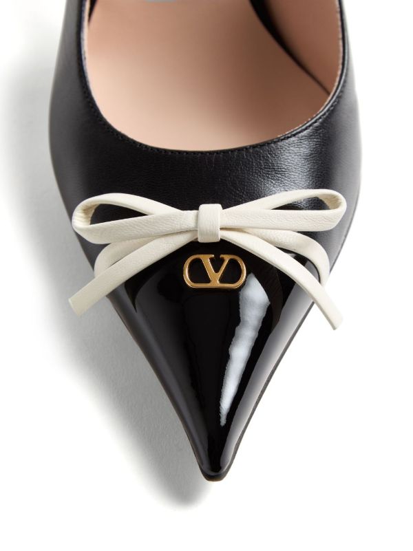 Browns Valentino Garavani Black Bepointy Pumps | Browns Pumps
