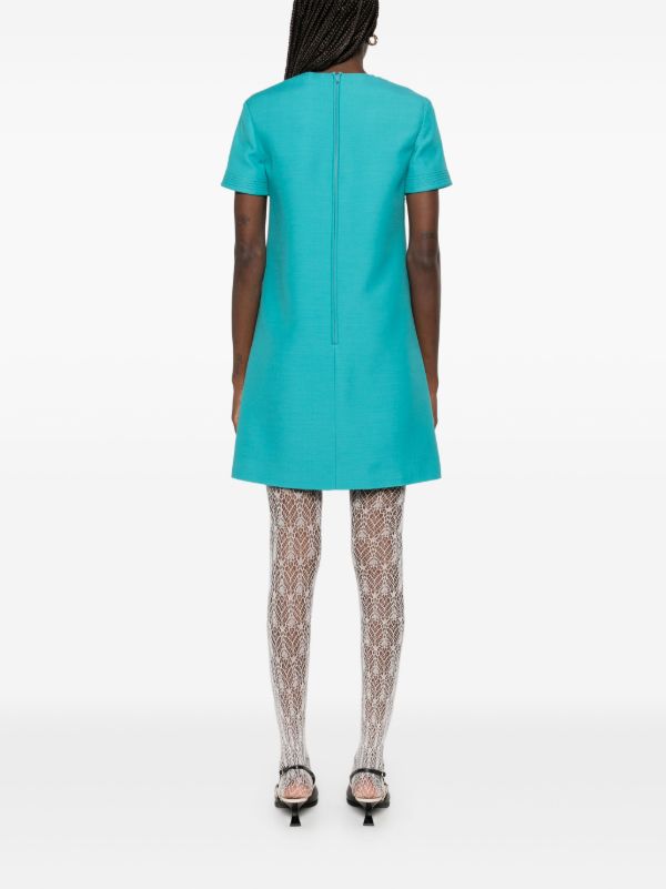 Browns Valentino Garavani Blue VGold Dress | Browns Cocktail & Party Dresses