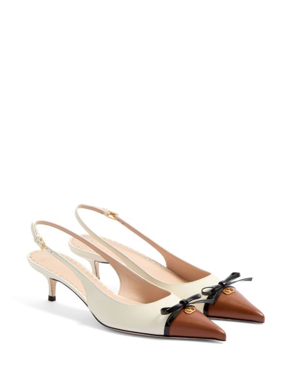 Browns Valentino Garavani Bow Slingback Pumps | Browns Pumps