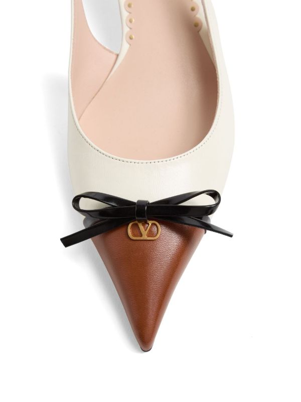 Browns Valentino Garavani Bow Slingback Pumps | Browns Pumps
