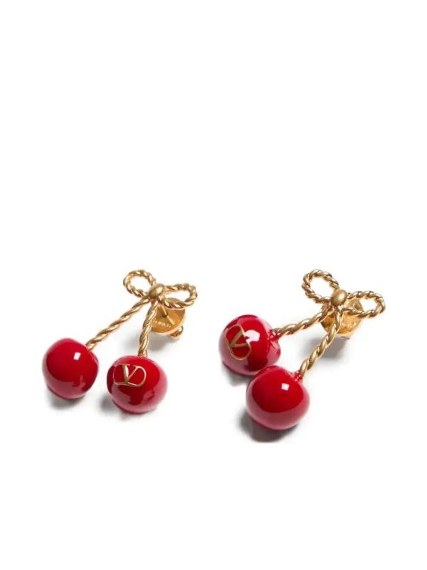 Browns Valentino Garavani Chez Cherryfic Earrings | Browns Earrings