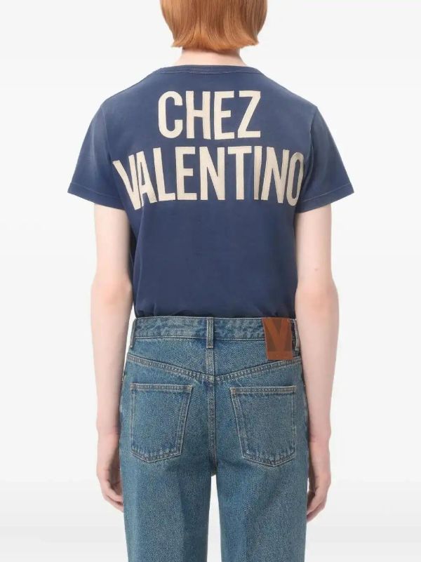 Browns Valentino Garavani Chez-patch T-shirt | Browns T-Shirts