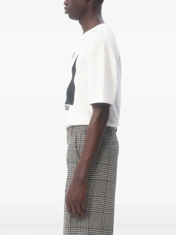 Browns Valentino Garavani Chez Valentino-Print Cotton T-shirt | Browns T-Shirts