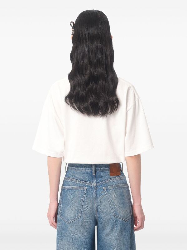 Browns Valentino Garavani Chez Valentino-print T-shirt | Browns T-Shirts & Jersey Shirts