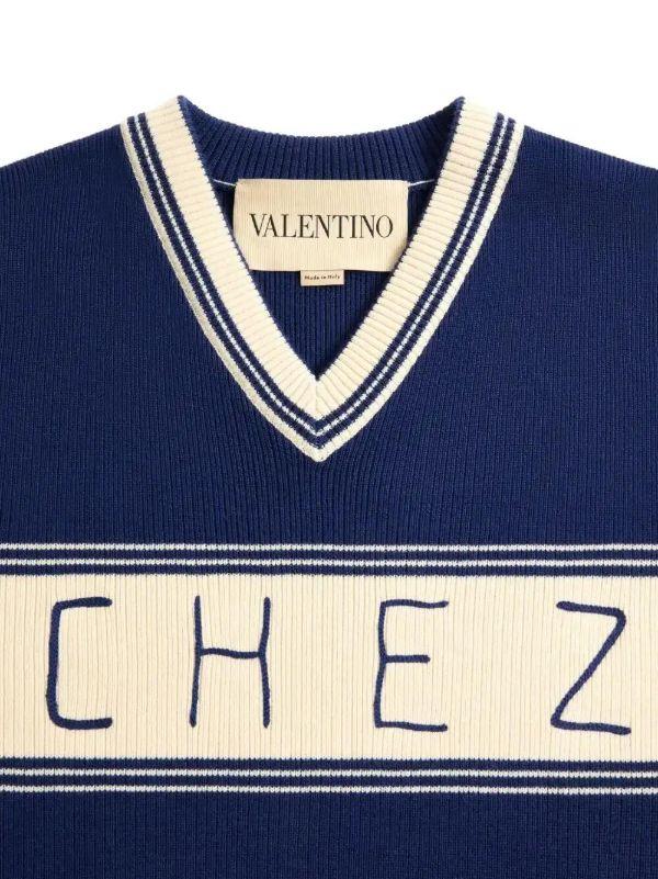 Browns Valentino Garavani Chez Valentino Sweater | Browns Knitted Sweaters