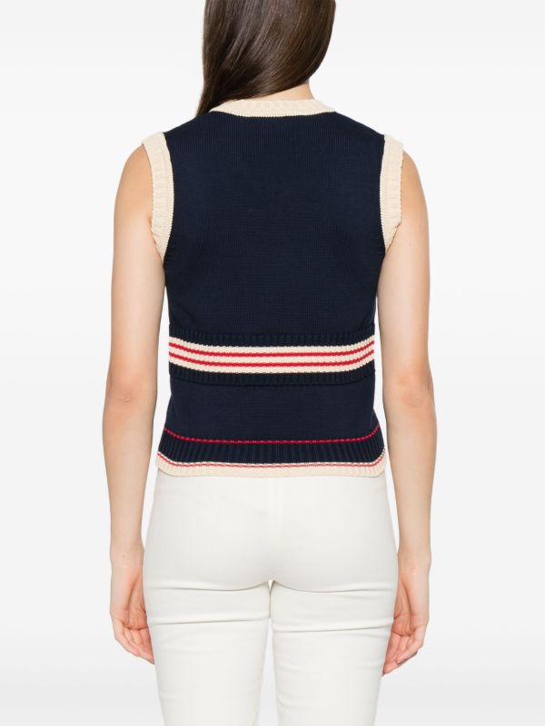 Browns Valentino Garavani Chez Valentino Vest | Browns Vests & Tank Tops