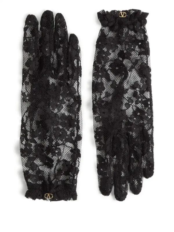 browns Valentino Garavani cotton-blend gloves | Browns Gloves
