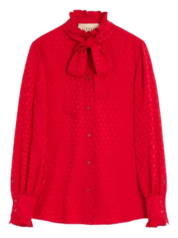 browns Valentino Garavani Cour de Coeur shirt | Browns Shirts