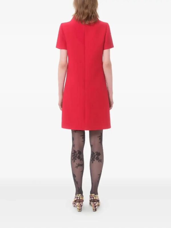 Browns Valentino Garavani Crepe Couture Minidress | Browns Day Dresses