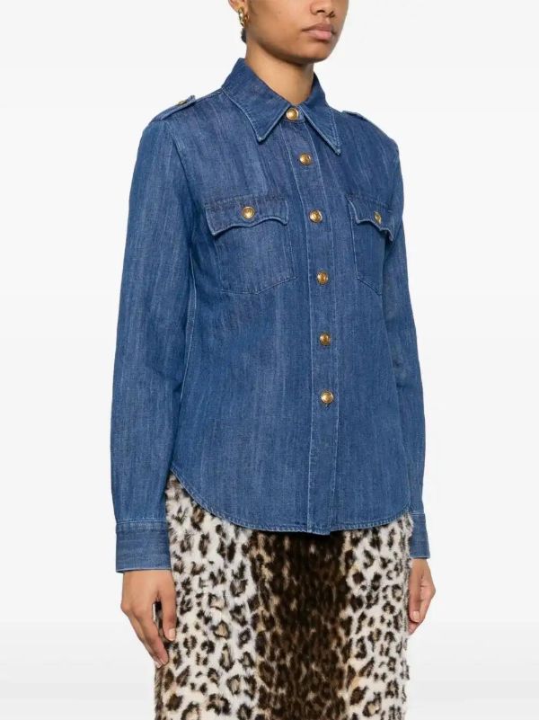 Browns Valentino Garavani Denim Shirt | Browns Shirts