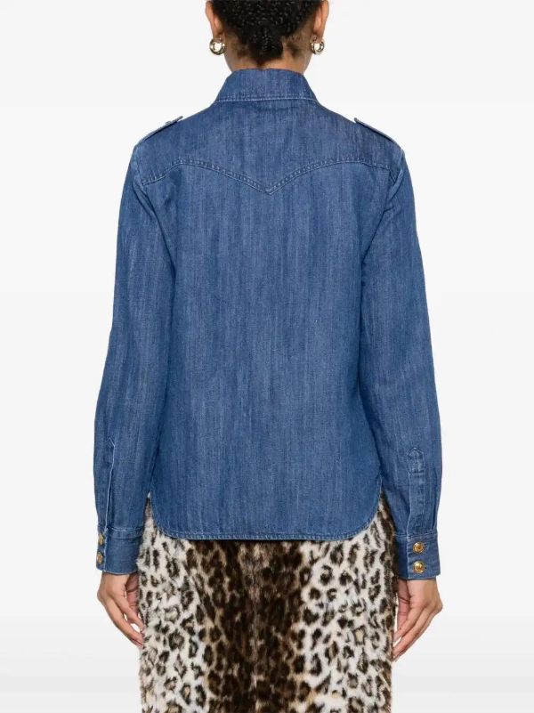 Browns Valentino Garavani Denim Shirt | Browns Shirts