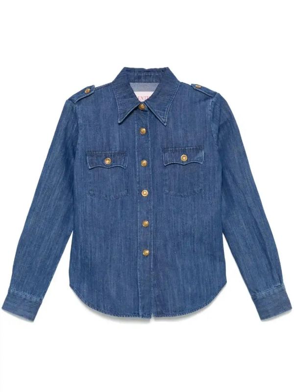 browns Valentino Garavani denim shirt | Browns Shirts