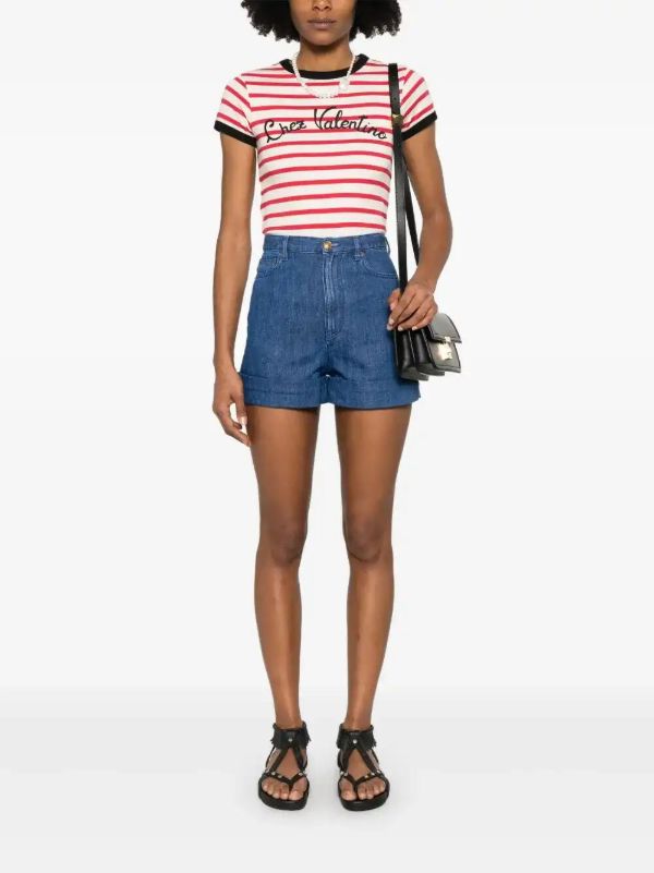 Browns Valentino Garavani Denim Shorts | Browns Denim Shorts