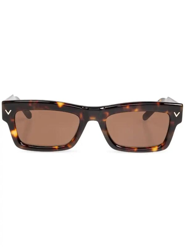 browns VALENTINO GARAVANI EYEWEAR rectangle-frame sunglasses | Browns Sunglasses