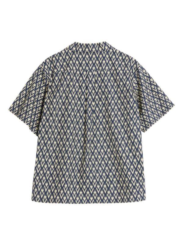 Browns Valentino Garavani Geometric-Print Shirt | Browns Shirts