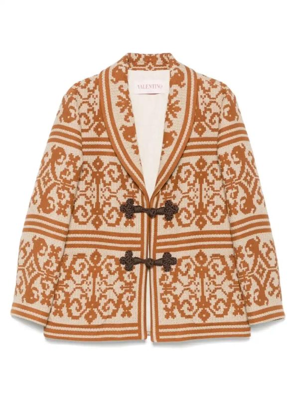 browns Valentino Garavani jacquard jacket | Browns Blazers