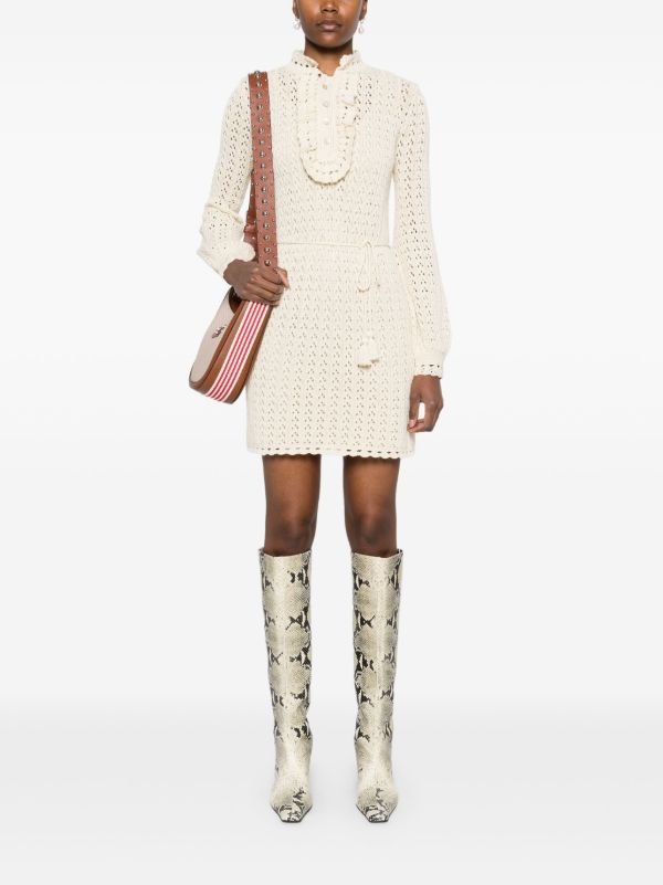 Browns Valentino Garavani Knitted Mini Dress | Browns Day Dresses