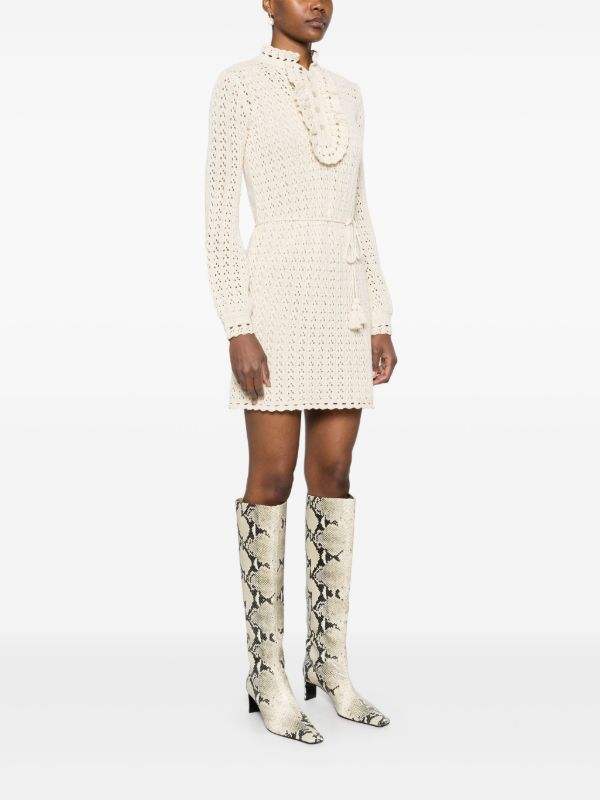 Browns Valentino Garavani Knitted Mini Dress | Browns Day Dresses