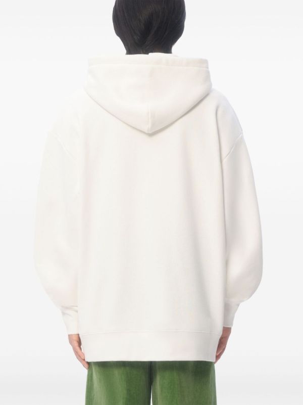 Browns Valentino Garavani Logo-print Hoodie | Browns Hoodies